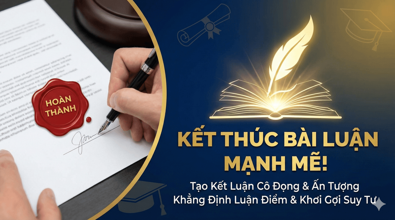 Prompt: Prompt viết kết luận luận văn ấn tượng và thuyết phục