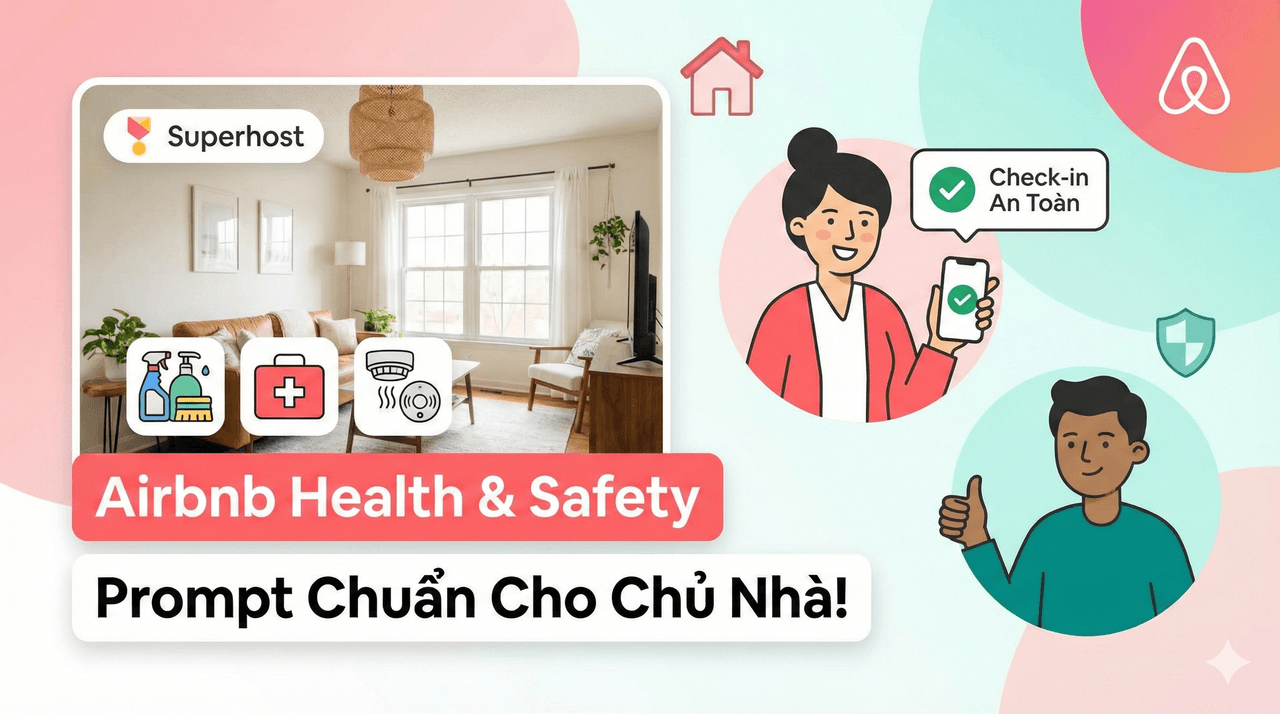 Prompt: Prompt viết nội dung Airbnb nâng tầm trải nghiệm khách hàng