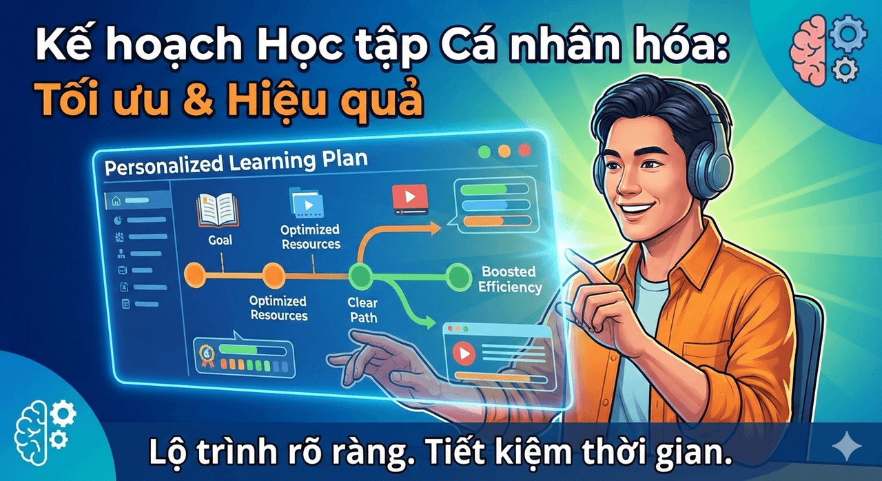 Prompt: Prompt tạo kế hoạch học tập cá nhân hóa và phát triển toàn diện