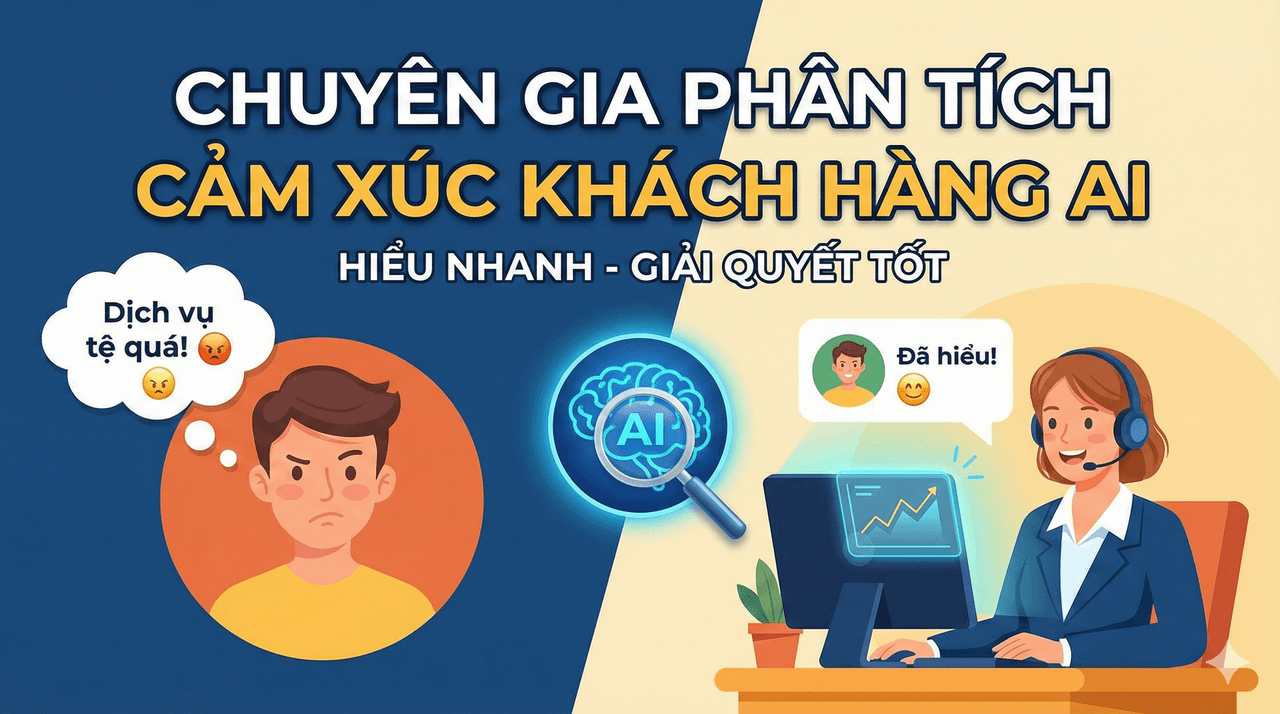 Prompt: Prompt phân tích tâm trạng khách hàng, nâng cao chiến lược giải quyết