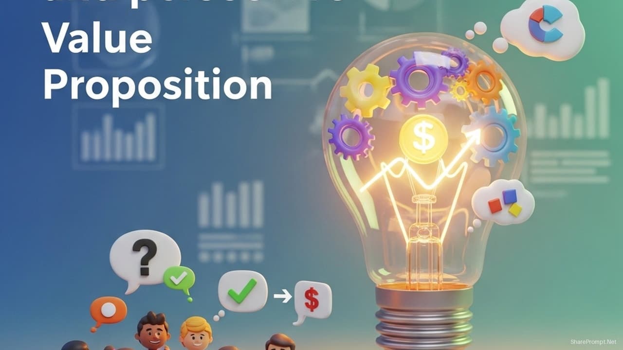 Prompt: Prompt tạo tuyên bố giá trị marketing chạm đến khách hàng