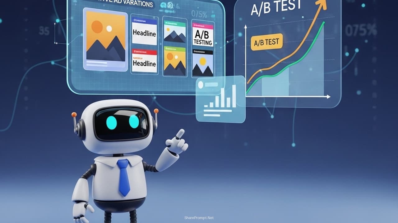 Prompt: Prompt A/B test nội dung quảng cáo tăng chuyển đổi vượt trội