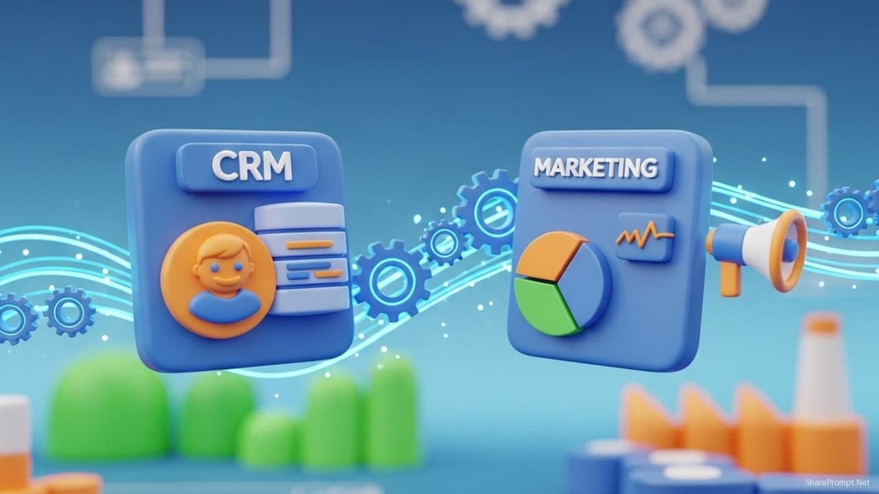 Prompt: Prompt chuyên gia hướng dẫn tích hợp CRM và Marketing Automation