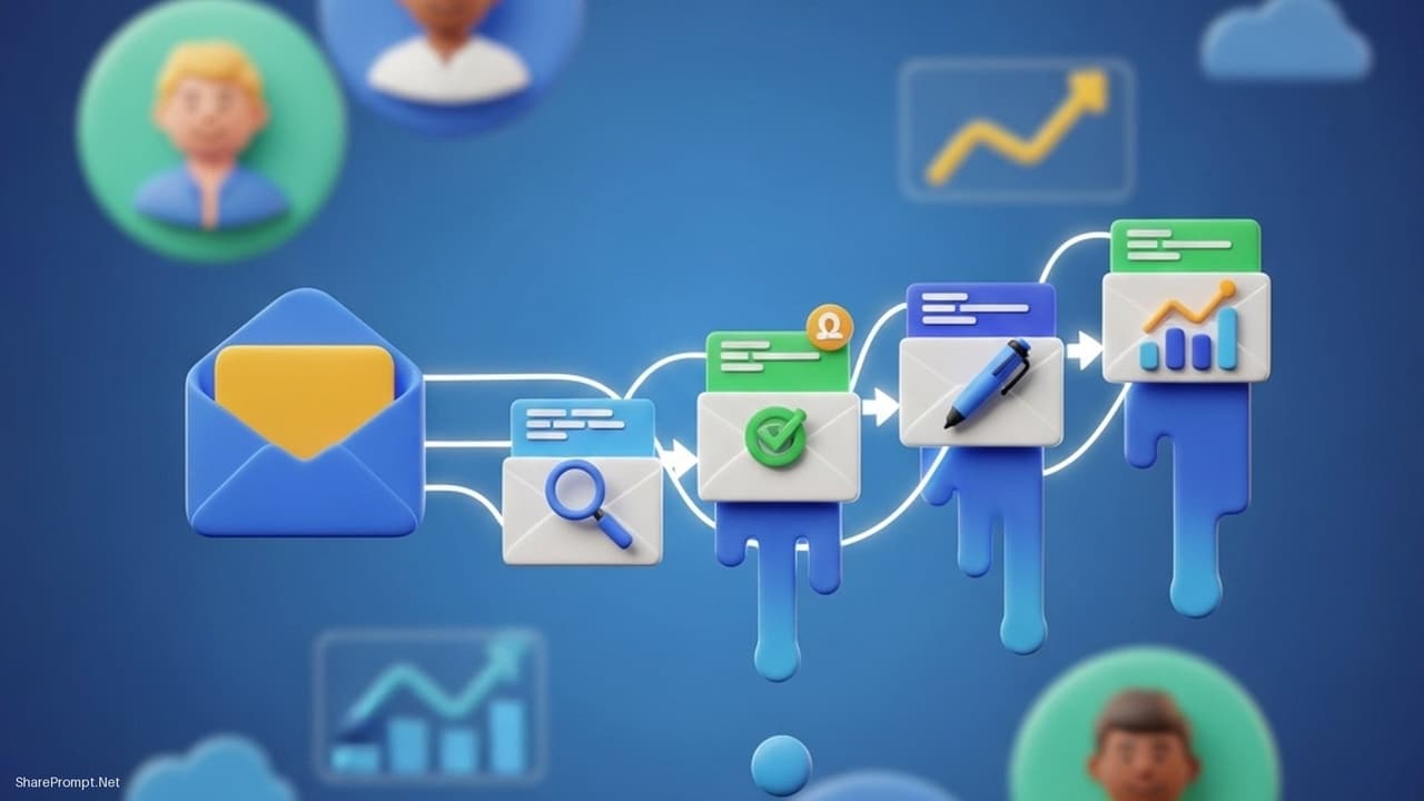 Prompt: Tăng chuyển đổi với prompt chiến lược email marketing tự động
