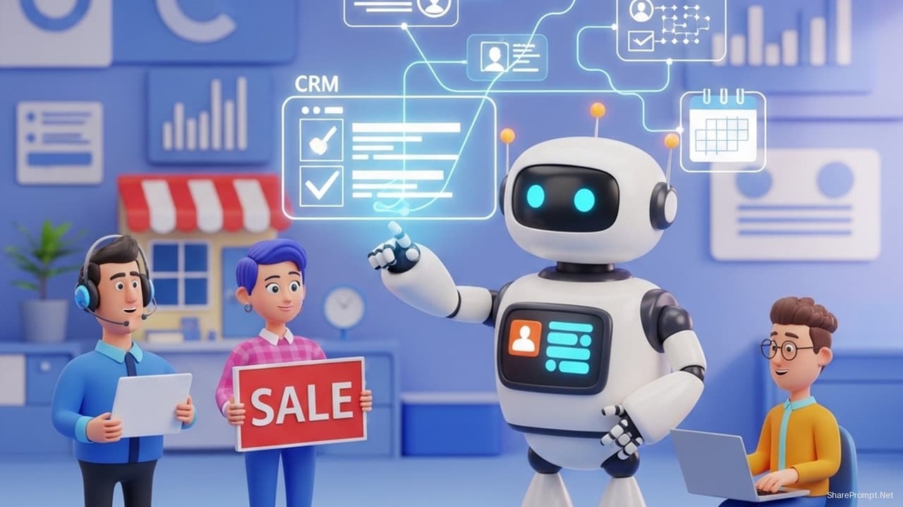 Prompt: Prompt chuyên gia CRM giúp sales quản lý khách hàng chuyên nghiệp