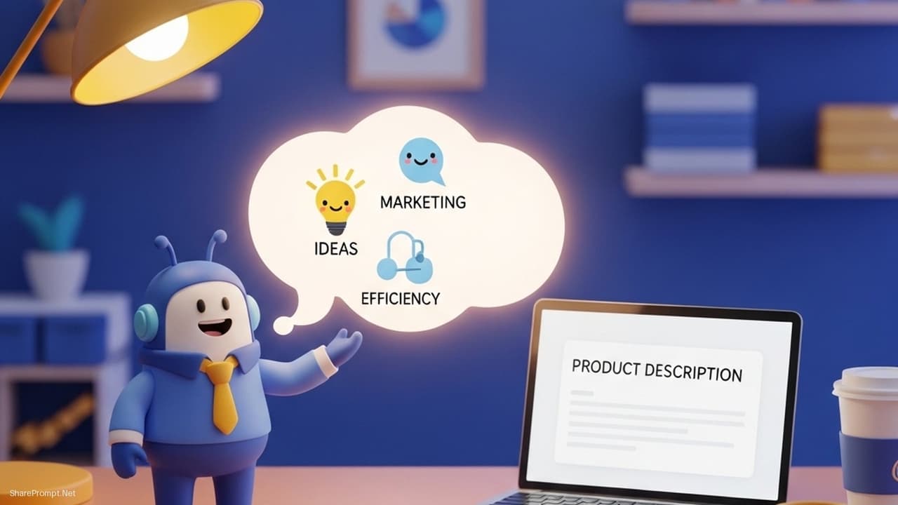 Prompt: Prompt viết mô tả sản phẩm và slogan chinh phục khách hàng