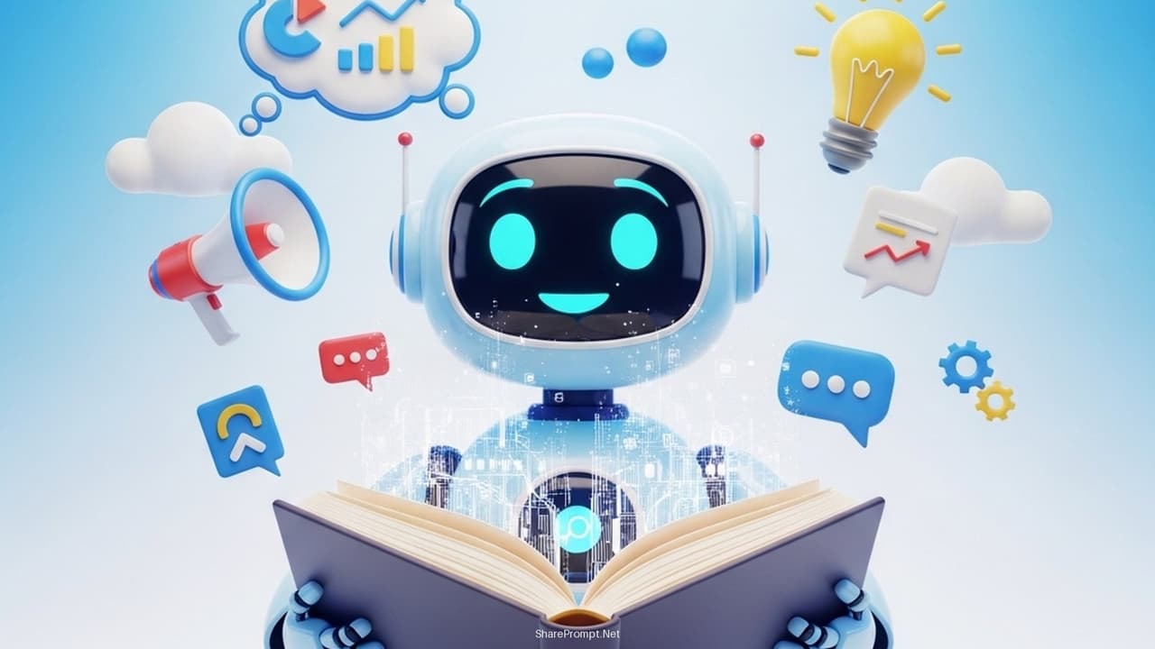 Prompt: Prompt thiết kế chatbot marketing tự động cho mạng xã hội