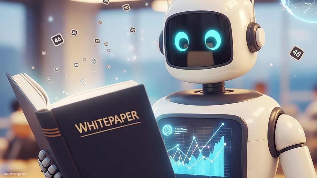 Prompt: Prompt chuyên gia phân tích xu hướng và viết whitepaper ngành