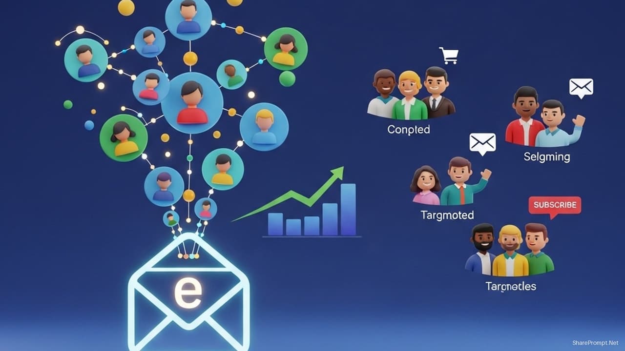 Prompt: Tối ưu email marketing với prompt phân khúc khách hàng chuyên sâu