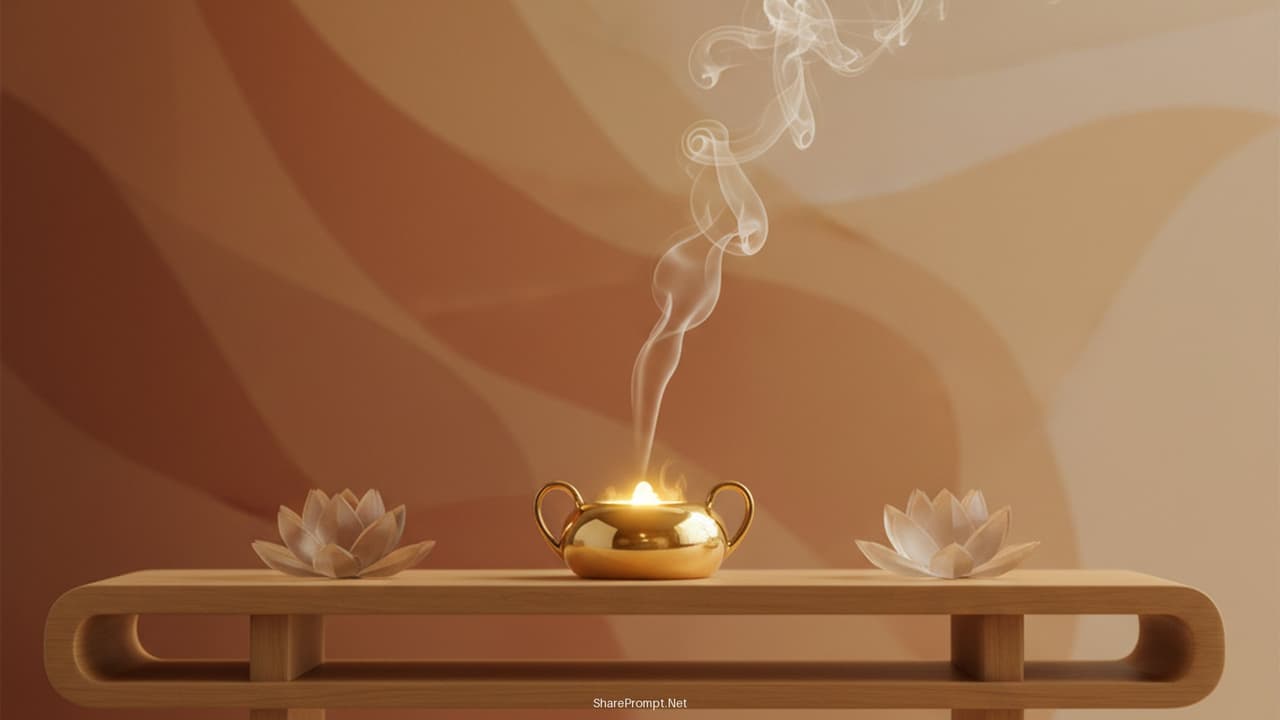 Prompt: Bí quyết cải tạo phòng thờ chuẩn phong thủy với prompt chuyên sâu
