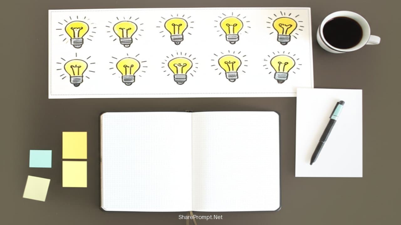 Prompt: Prompt chuyên gia tạo 10 ý tưởng sản phẩm đột phá