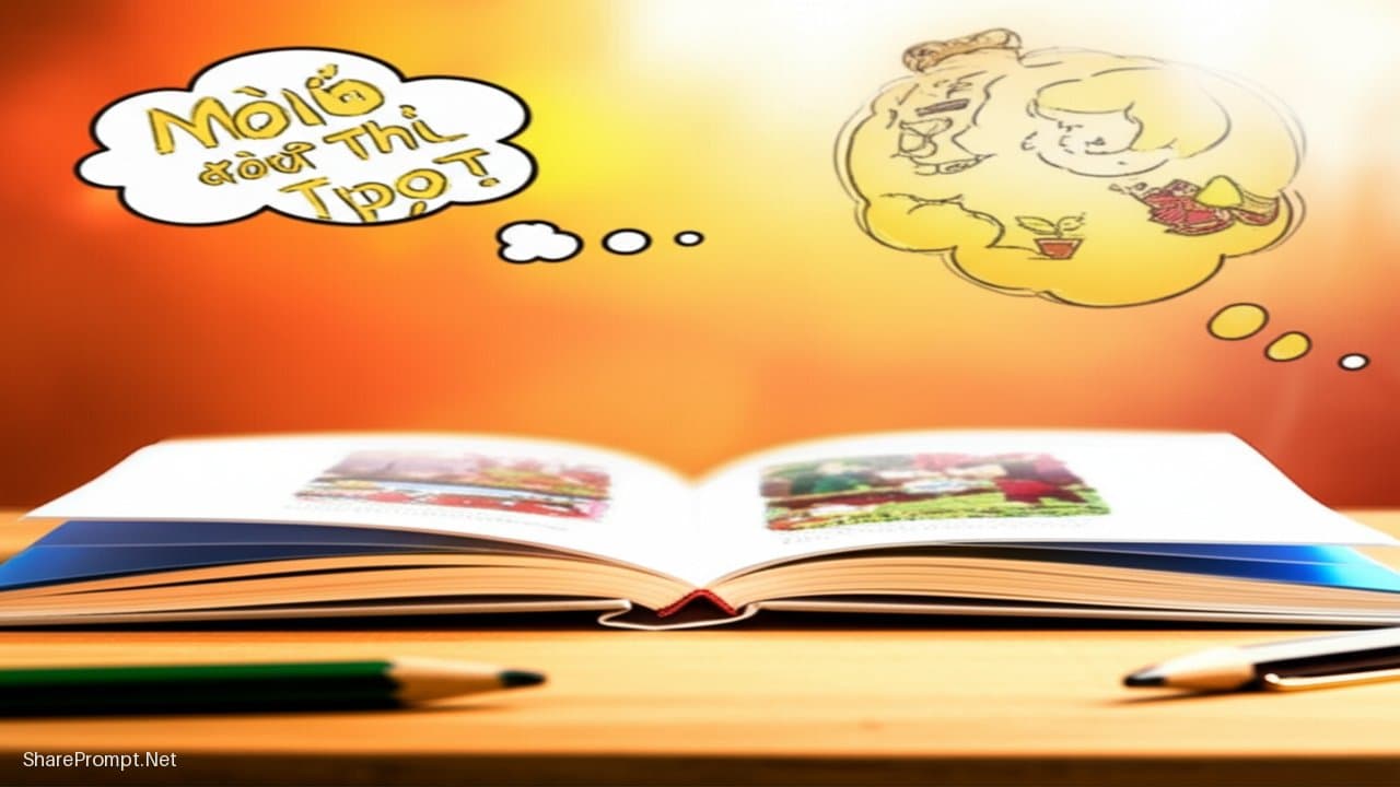Prompt: Prompt chuyên gia viết lách: Tiêu đề sách thiếu nhi đầy mê hoặc