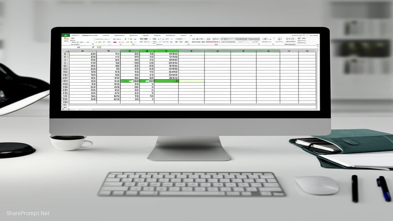 Prompt: Prompt Excel giúp viết lệnh chuyên nghiệp, tăng tốc xử lý dữ liệu