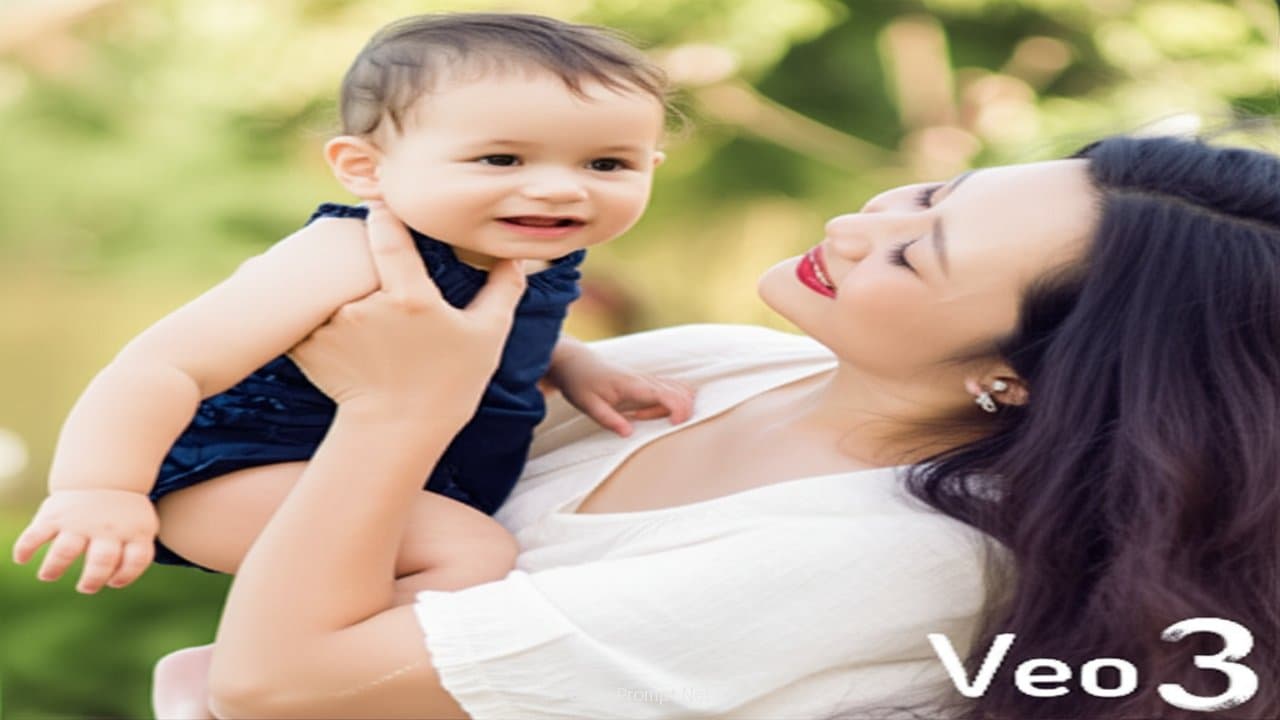 Prompt: Prompt Khoảnh Khắc Ấm Áp Mẹ Thay Tã