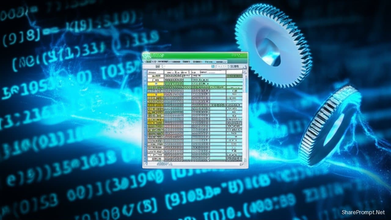 Prompt: Prompt lập trình macro Excel VBA tối ưu tự động hóa tác vụ