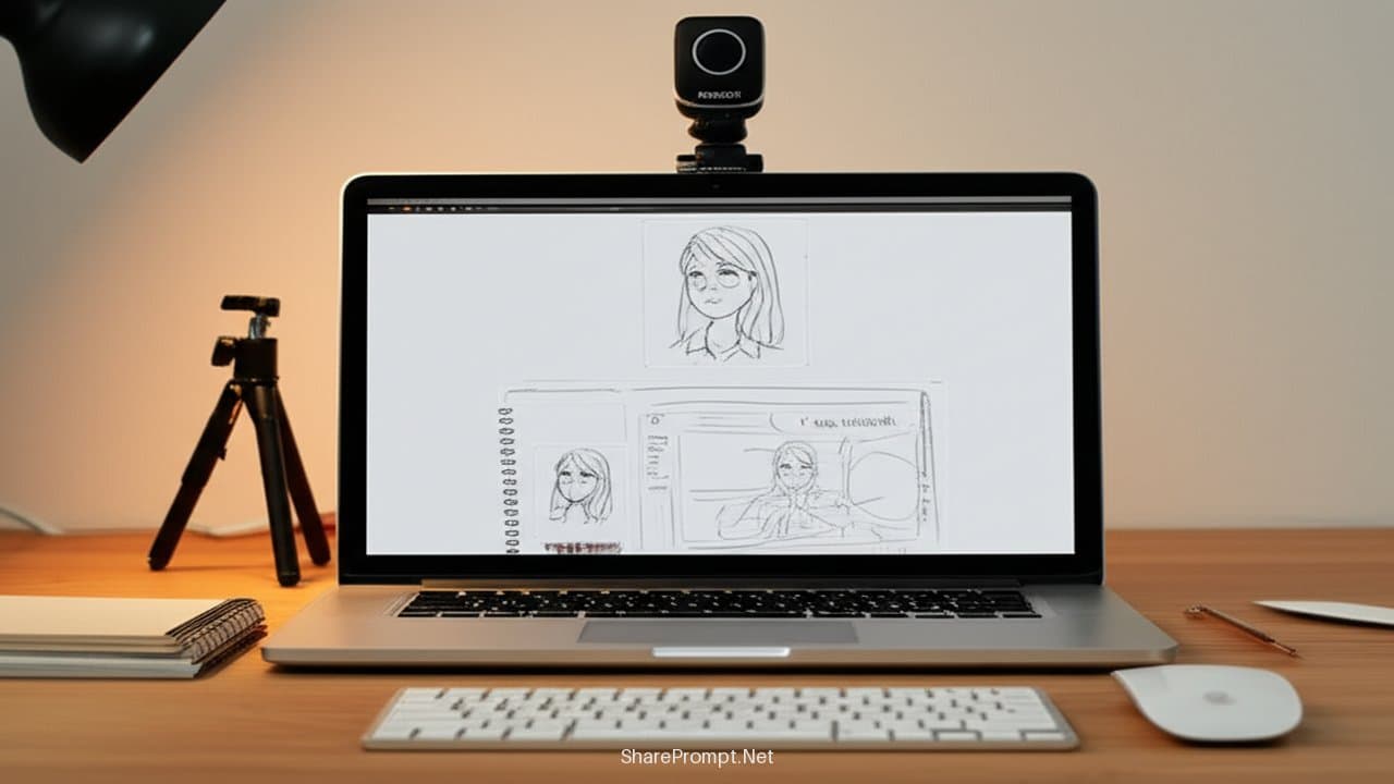 Prompt: Prompt phác thảo nhân vật sâu sắc cho kịch bản video độc đáo