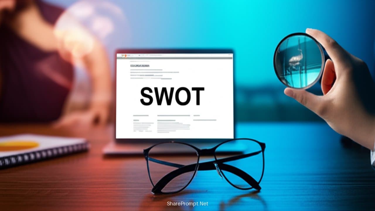 Prompt: Prompt phân tích SWOT toàn diện định vị kinh doanh hiệu quả