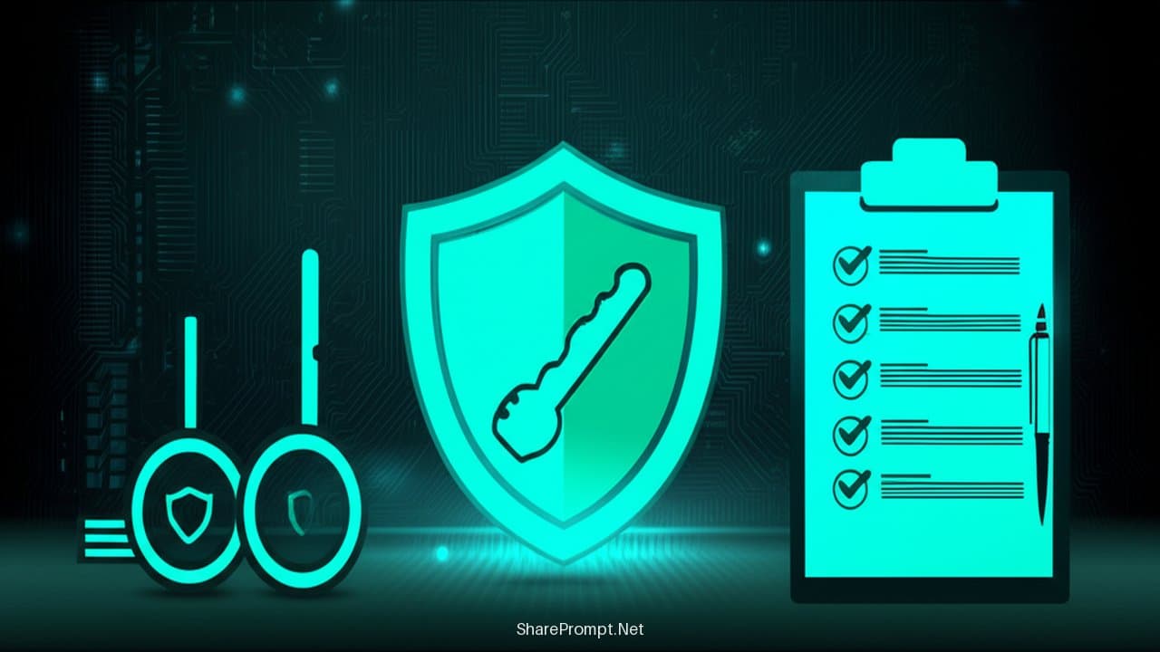 Prompt: Prompt tạo checklist audit tuân thủ an ninh mạng toàn diện