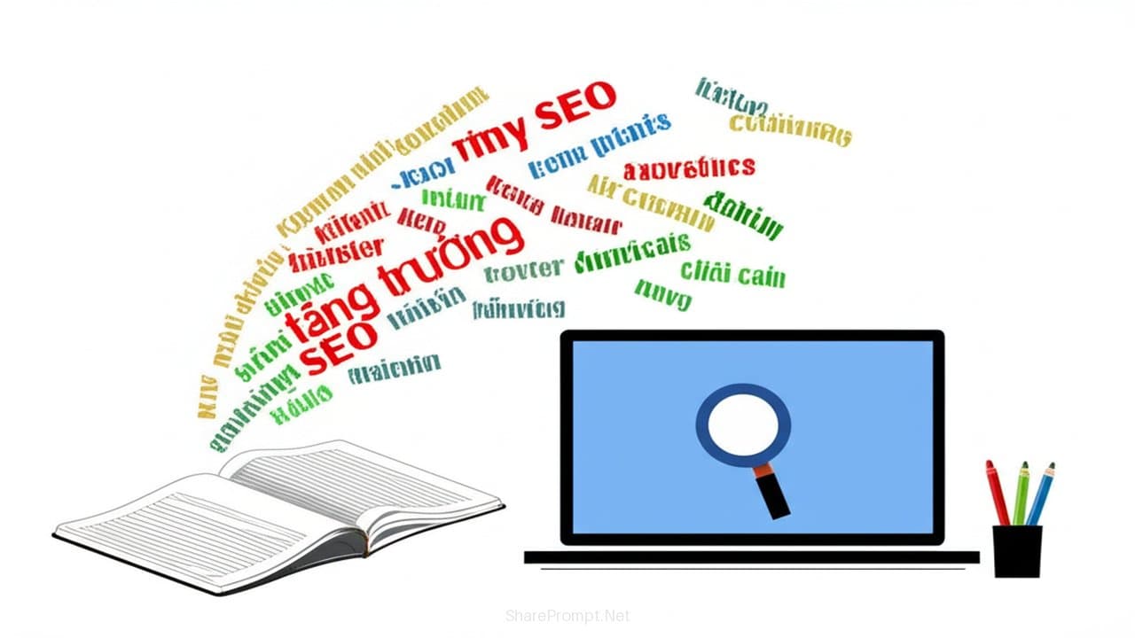 Prompt: Prompt tối ưu SEO nội dung, tăng hạng tìm kiếm