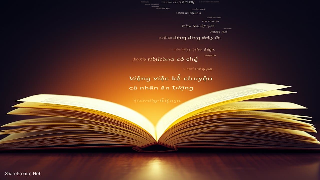 Prompt: Prompt trả lời phỏng vấn: Kể chuyện bản thân gây ấn tượng sâu sắc