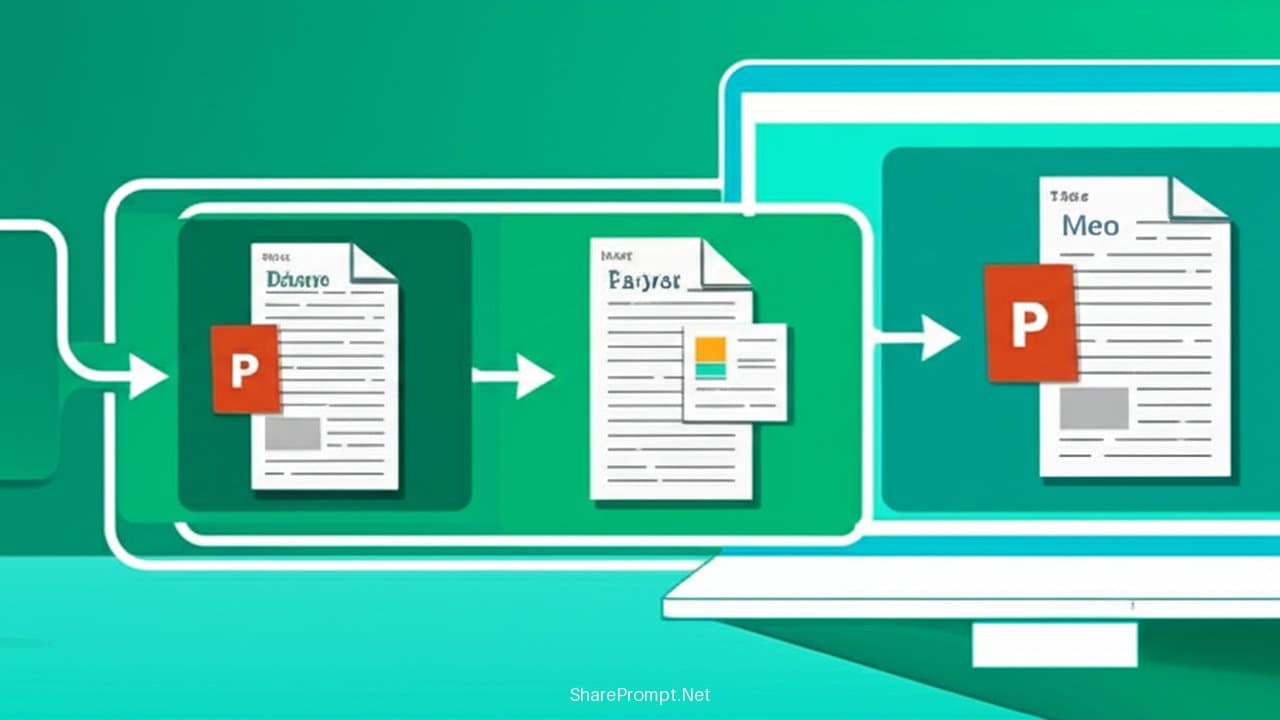 Prompt: Prompt VBA: Biến PowerPoint động với dữ liệu Excel tức thì