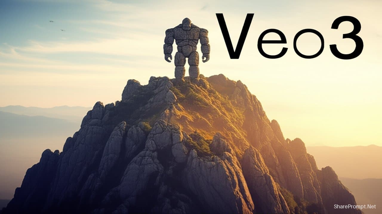 Prompt: Prompt Video Golem Đá Thức Tỉnh Hùng Vĩ
